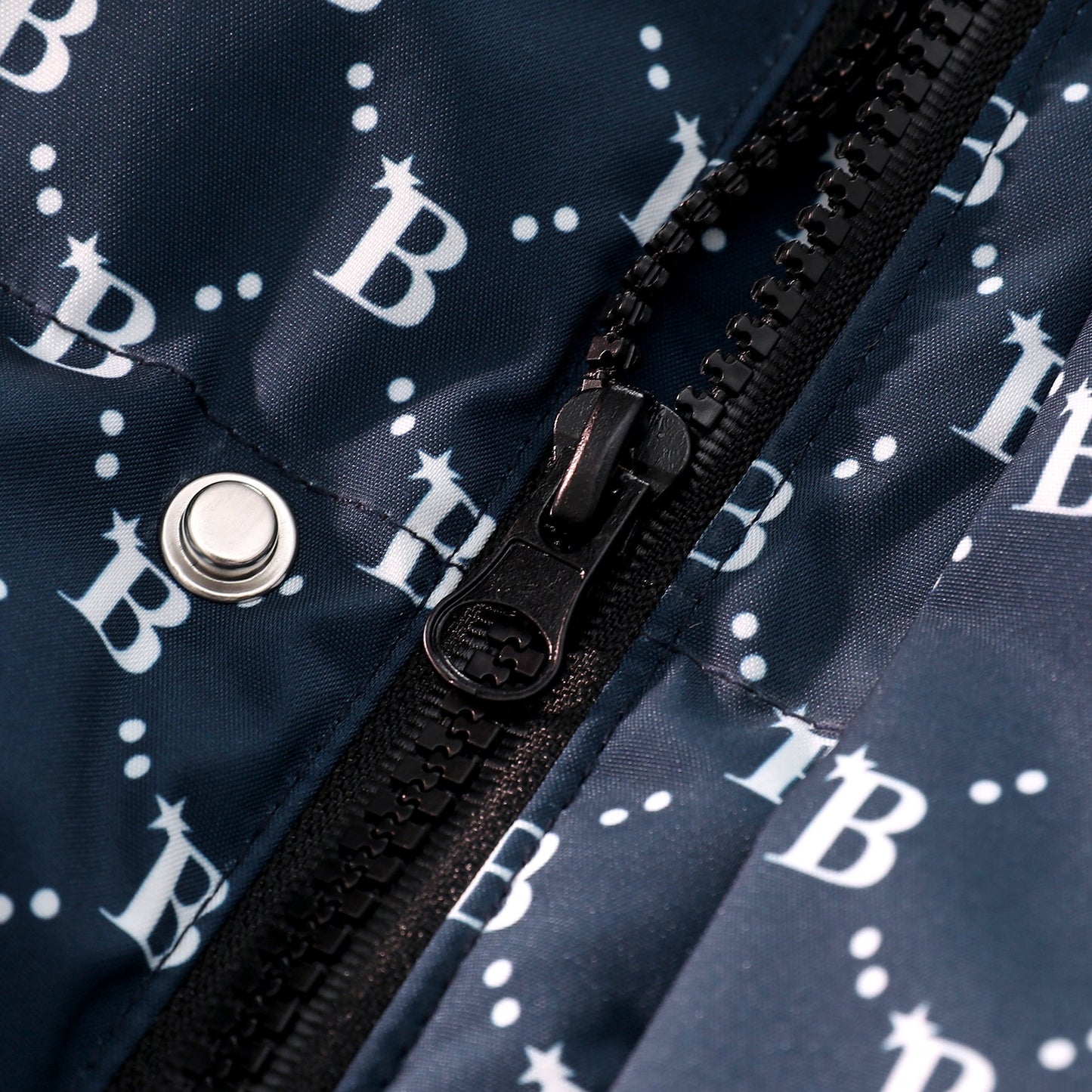 MLB LX05 Monogram Down Jacket - Imperial Navy - Sneakernational