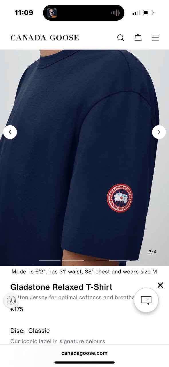 Canada Goose Oversize T-Shirt 001