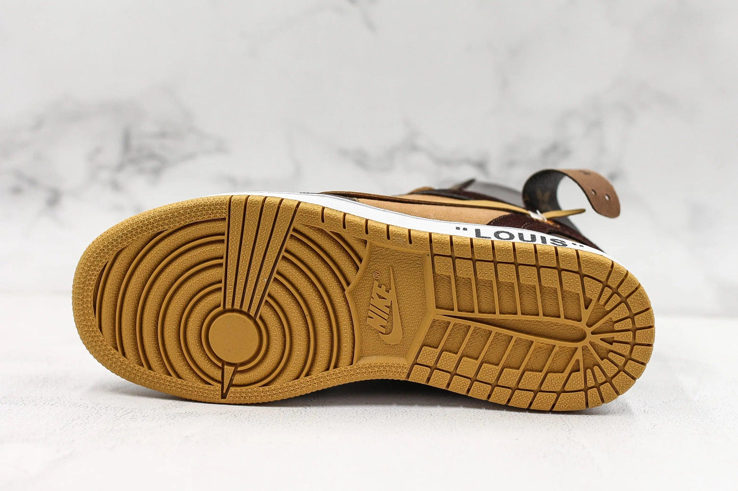 Custom Air Jordan 1 LV High Q ( Customs And Box ), Jordan 1 Sneakers Active A11 - Sneakernational