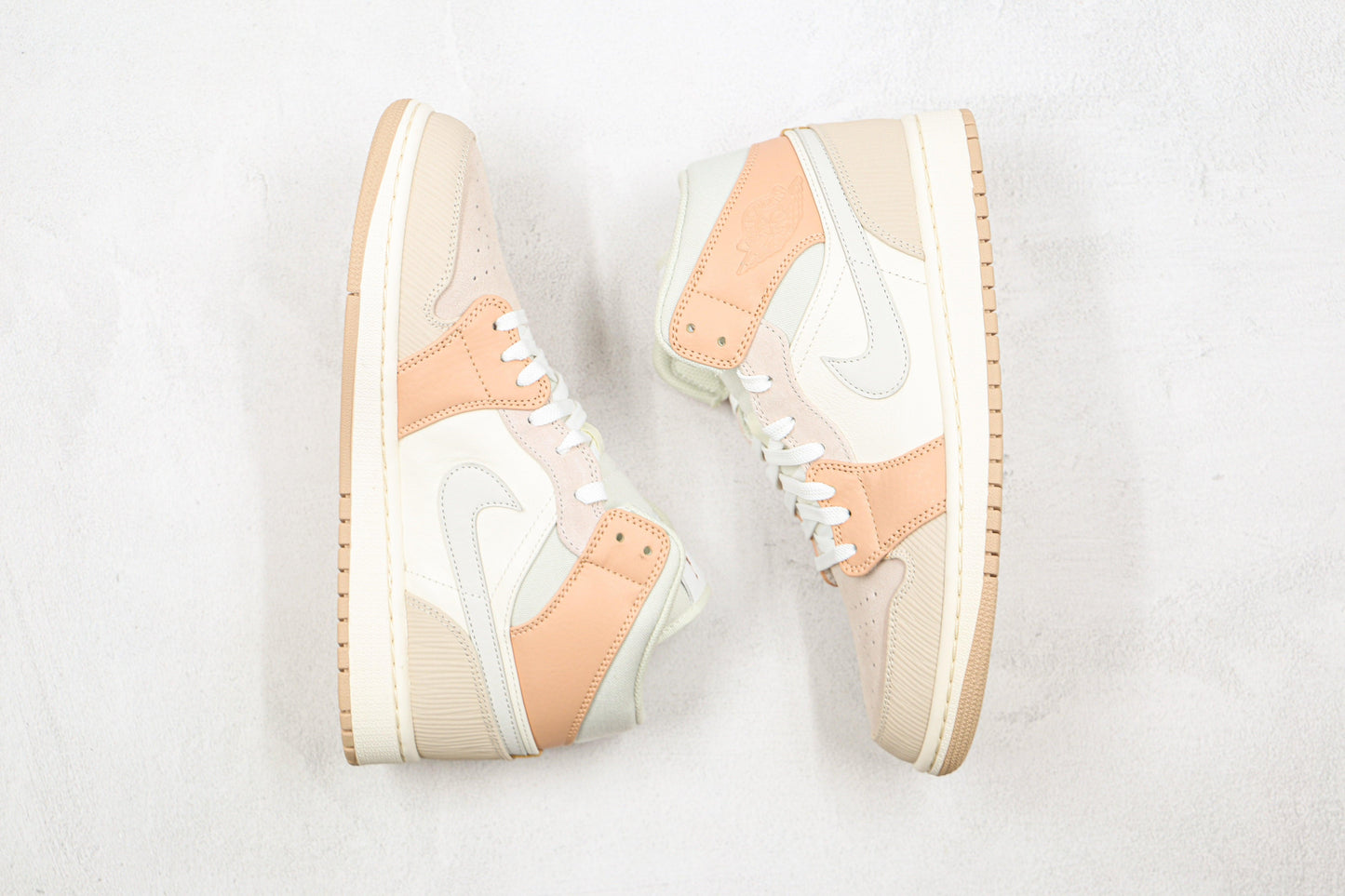 Custom Air Jordan 1 Mid CV3044 100 - Sneakernational