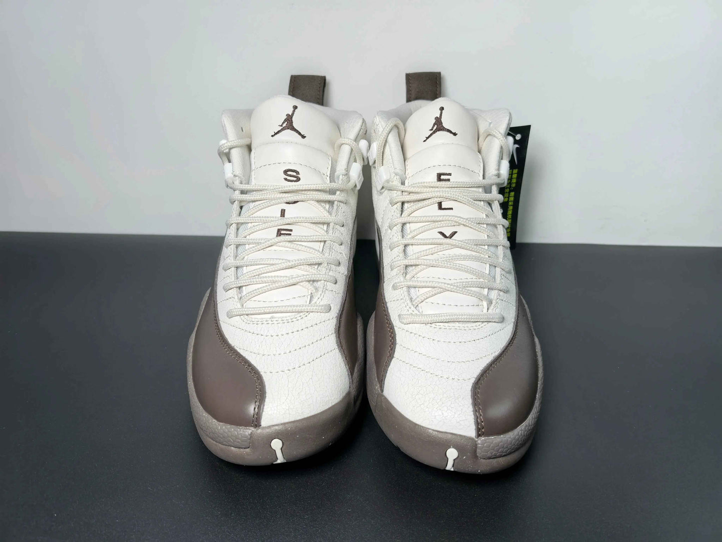Custom Air Jordan 12 Sole Fly Cafe FZ5026-100