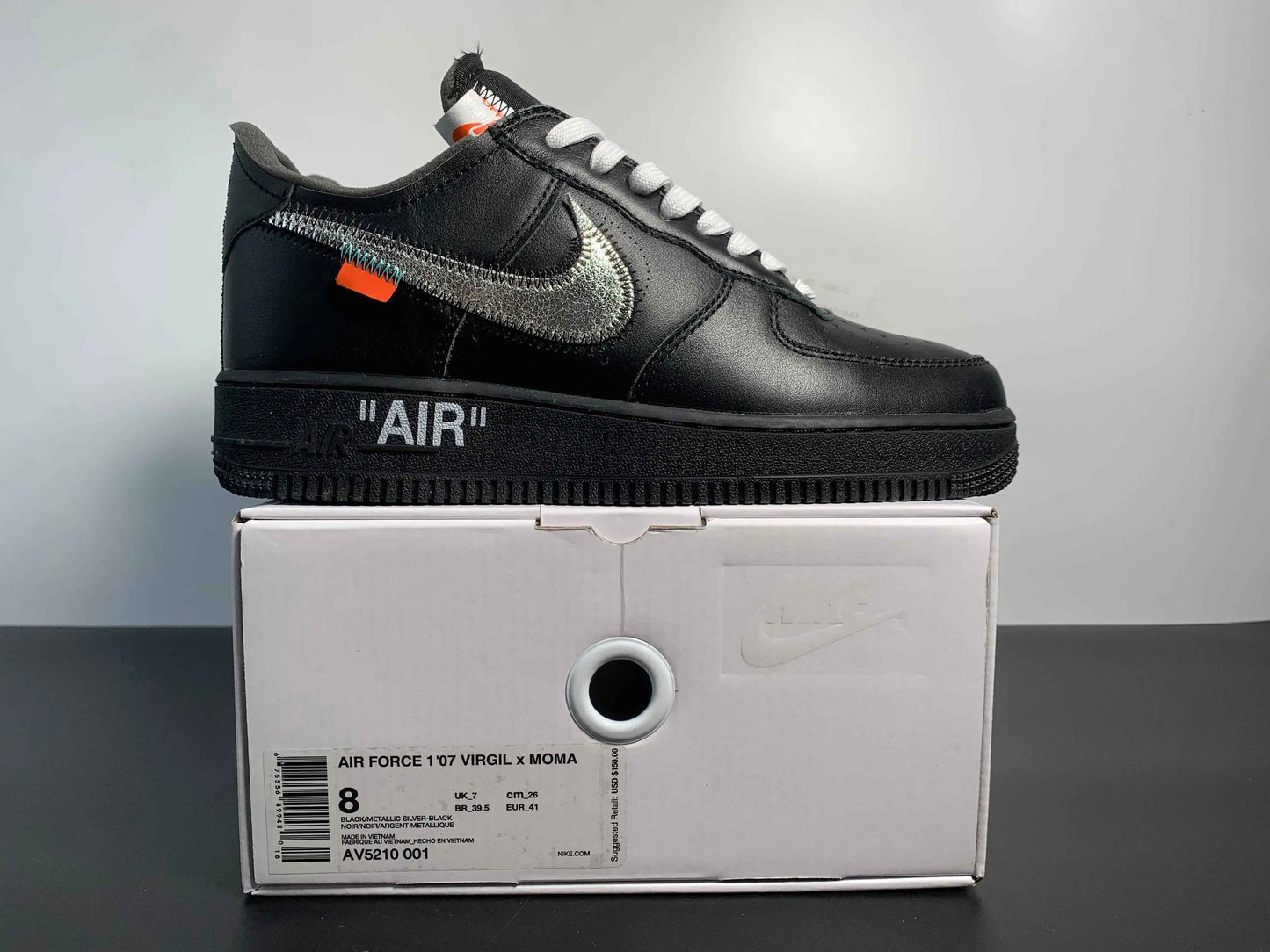 Custom OFF White X Air Force 1 ’07 Low MOMA