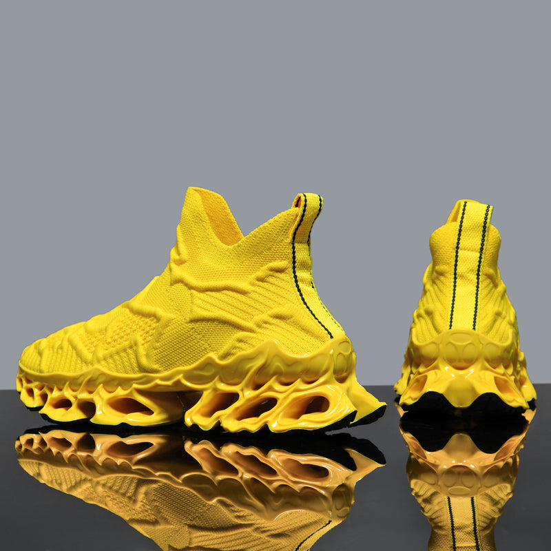 FURY 'Lord' X9X Sneakers - Cyber Yellow - Sneakernational