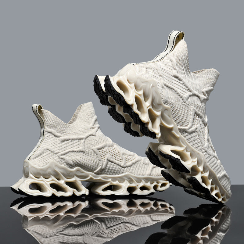 FURY 'Lord' X9X Sneakers - Cosmic Beige - Sneakernational