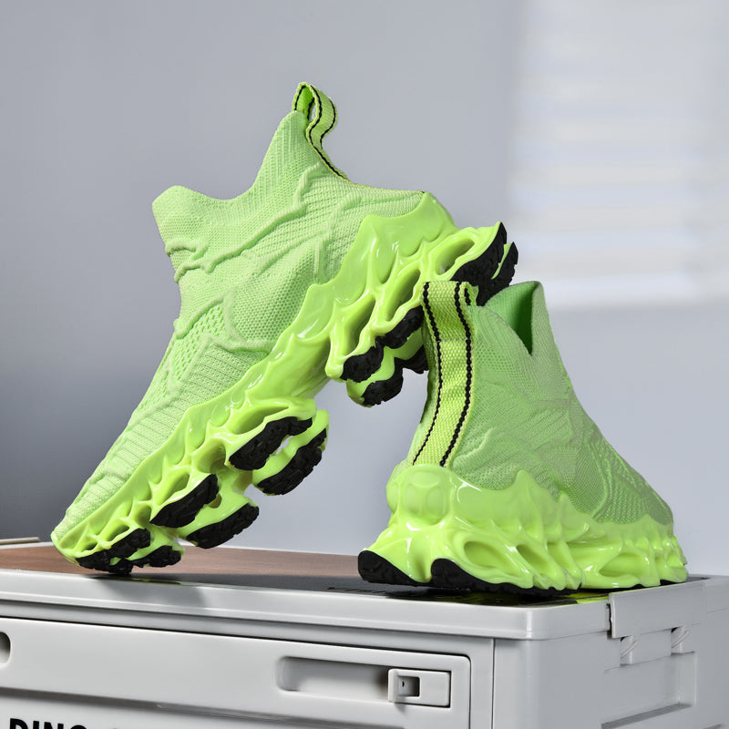 FURY 'Lord' X9X Sneakers - Neon Green - Sneakernational