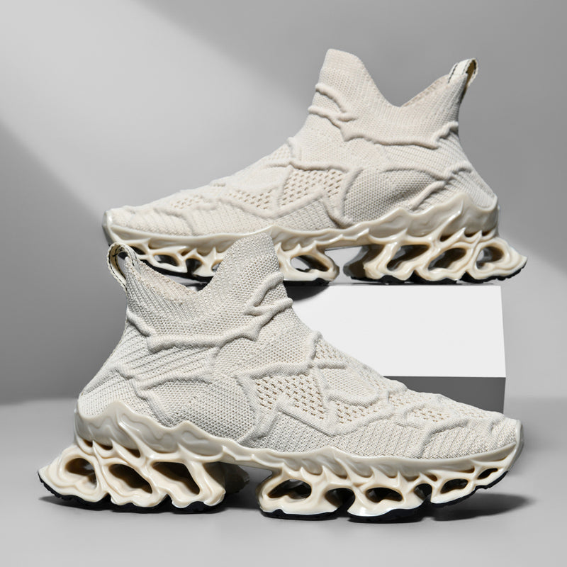 FURY 'Lord' X9X Sneakers - Cosmic Beige - Sneakernational