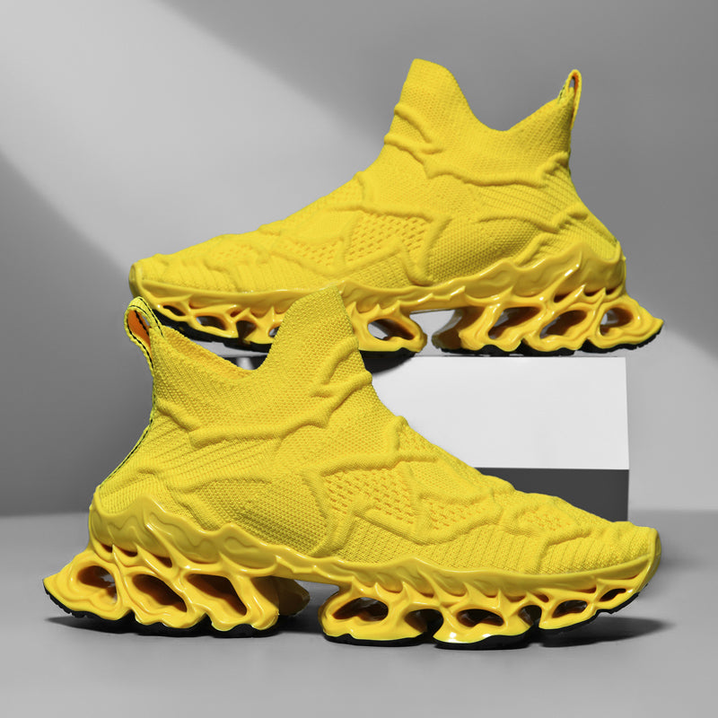 FURY 'Lord' X9X Sneakers - Cyber Yellow - Sneakernational