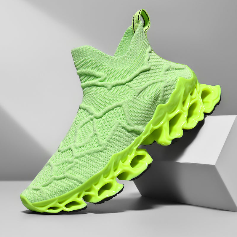 FURY 'Lord' X9X Sneakers - Neon Green - Sneakernational
