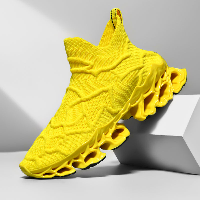 FURY 'Lord' X9X Sneakers - Cyber Yellow - Sneakernational