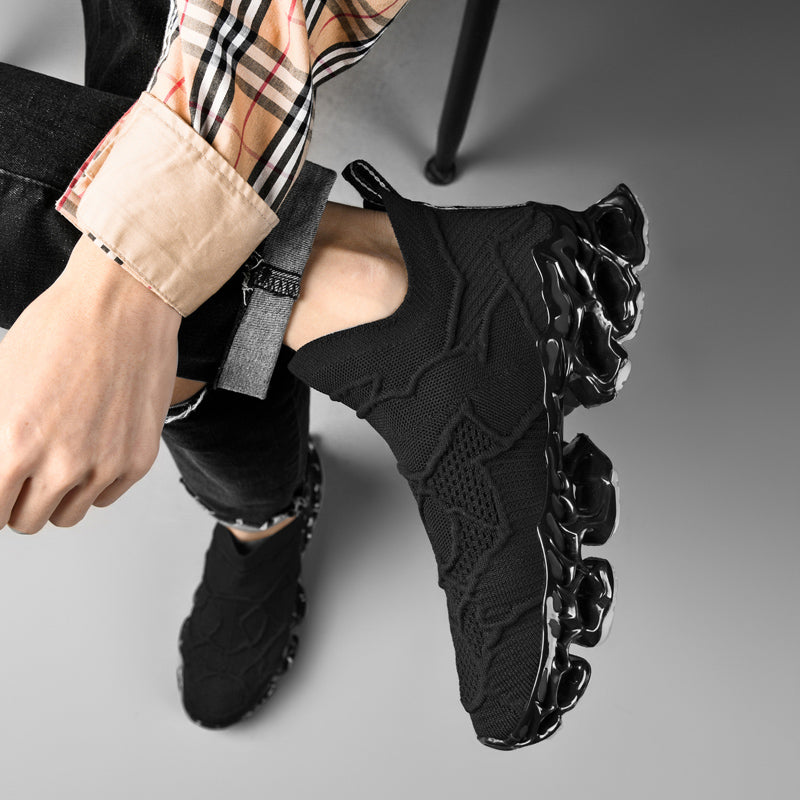 FURY 'Lord' X9X Sneakers - Carbon Black - Sneakernational