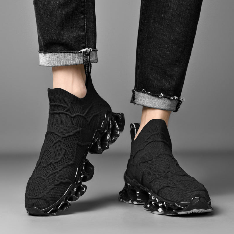 FURY 'Lord' X9X Sneakers - Carbon Black - Sneakernational