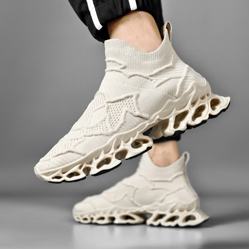 FURY 'Lord' X9X Sneakers - Cosmic Beige - Sneakernational