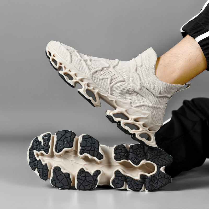 FURY 'Lord' X9X Sneakers - Cosmic Beige - Sneakernational