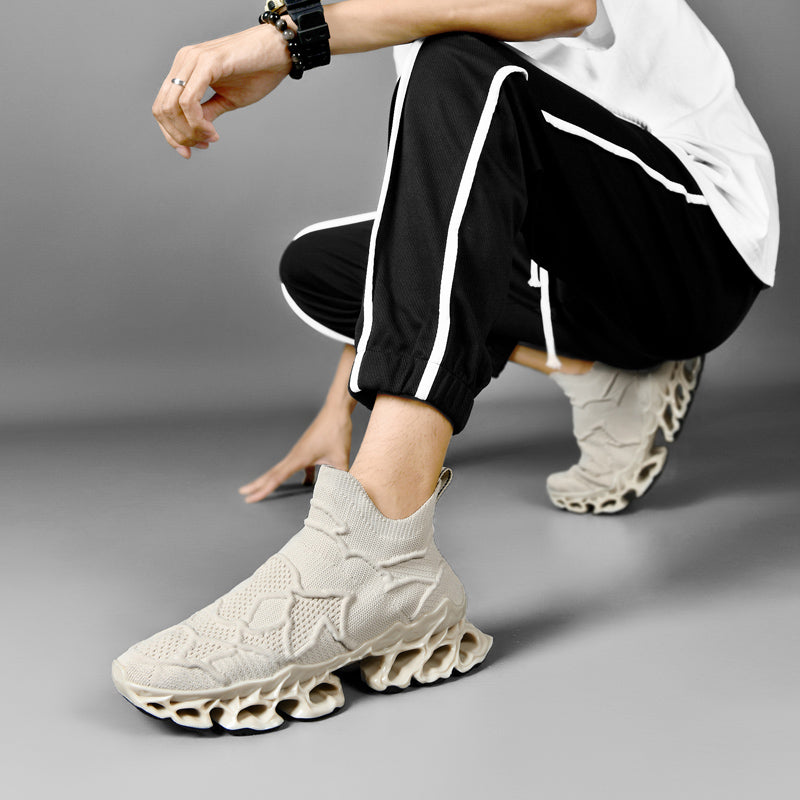 FURY 'Lord' X9X Sneakers - Cosmic Beige - Sneakernational