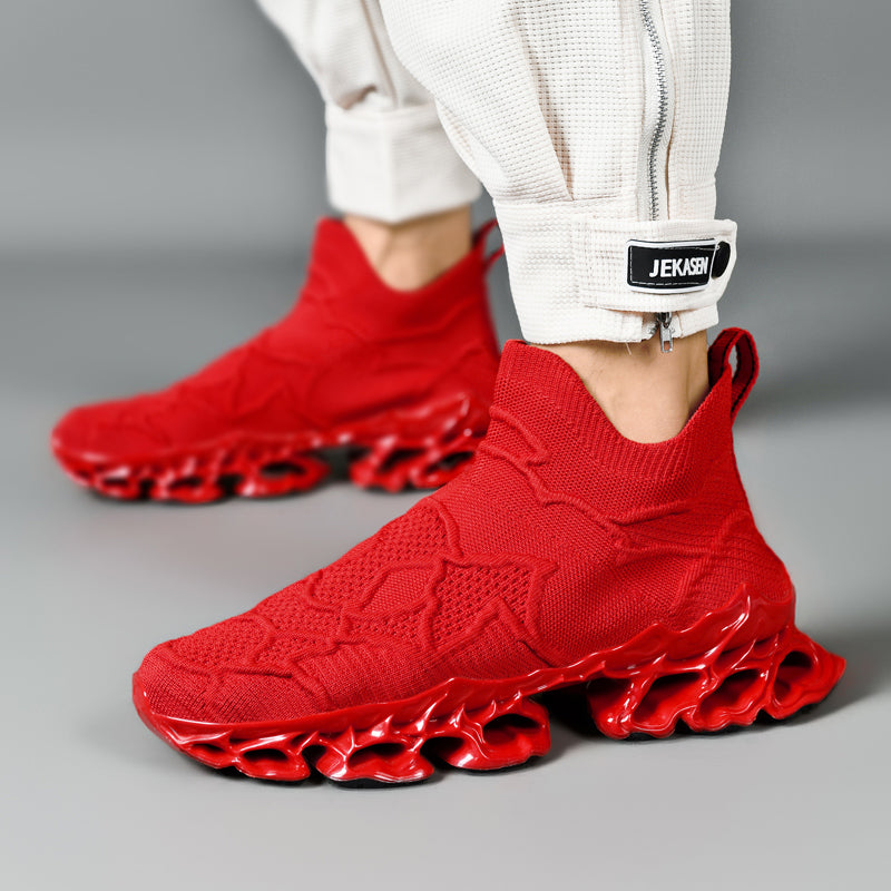 FURY 'Lord' X9X Sneakers - Fiery Red - Sneakernational