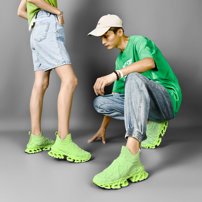 FURY 'Lord' X9X Sneakers - Neon Green - Sneakernational
