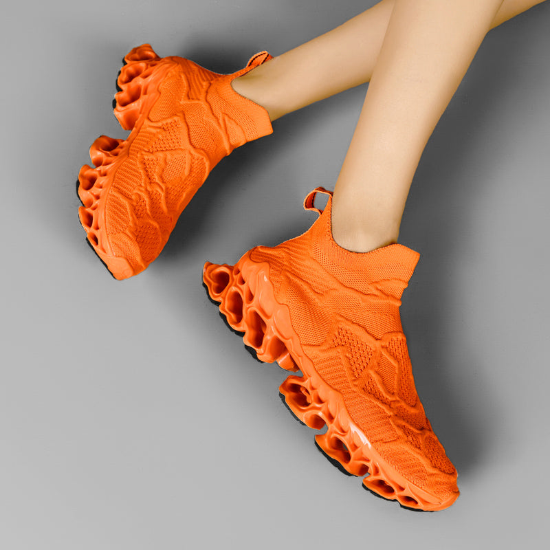 FURY 'Lord' X9X Sneakers - Atomic Orange - Sneakernational