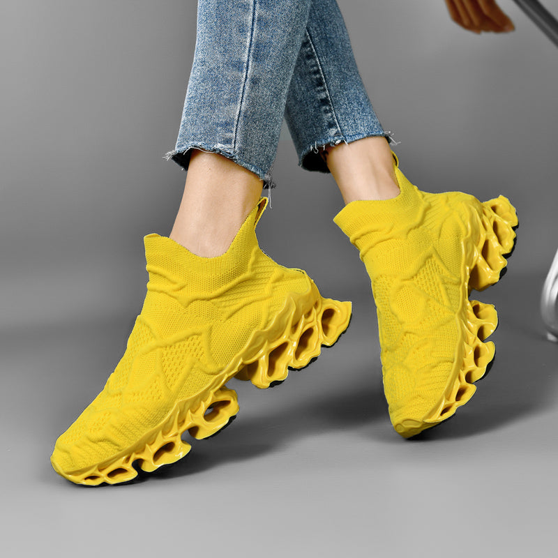 FURY 'Lord' X9X Sneakers - Cyber Yellow - Sneakernational