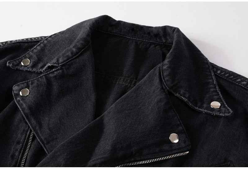 Multi Zippers And Buckles Jacket