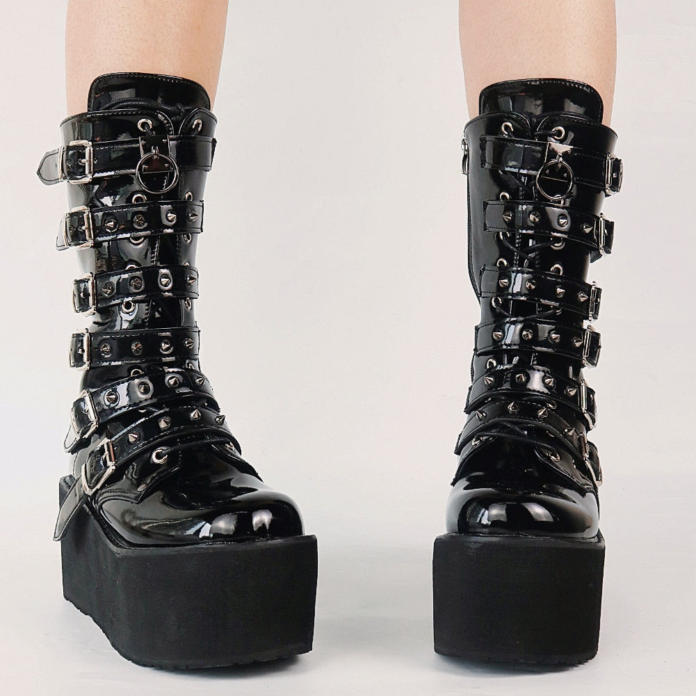 NOVA High Heel Boots - Sneakernational