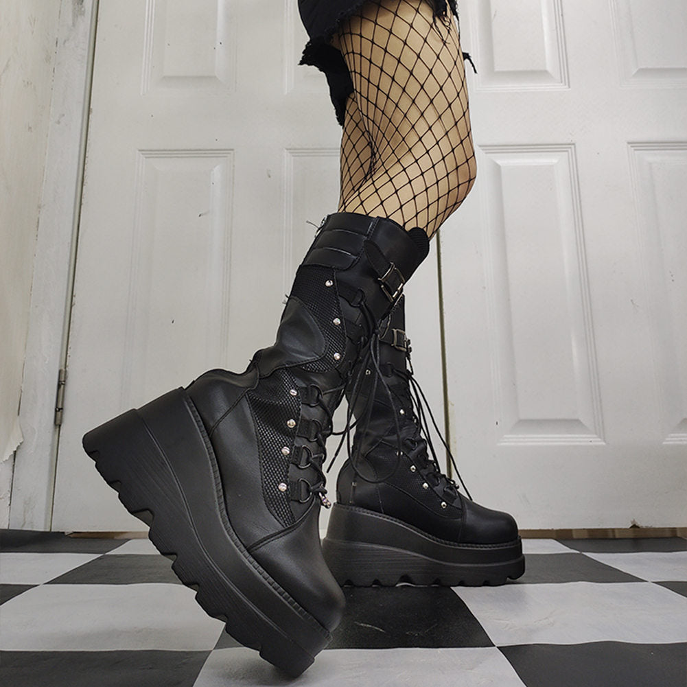 FLORRIE Knee-High Boots - Sneakernational