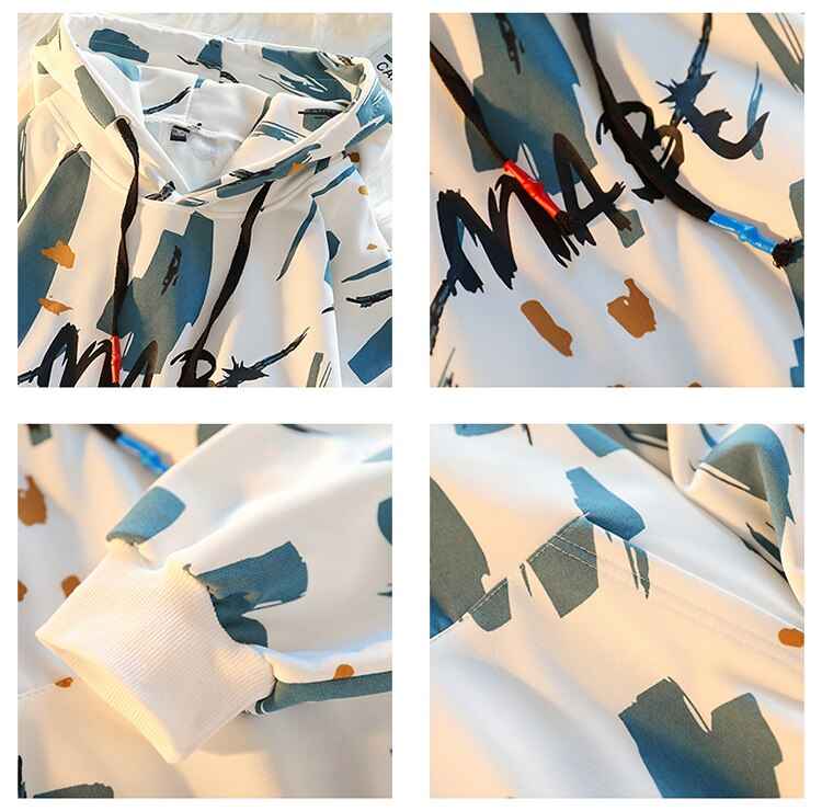 MABE Geometric Abstract Art Hoodie
