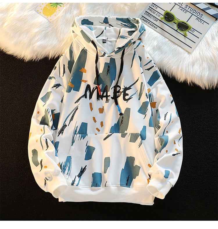 MABE Geometric Abstract Art Hoodie