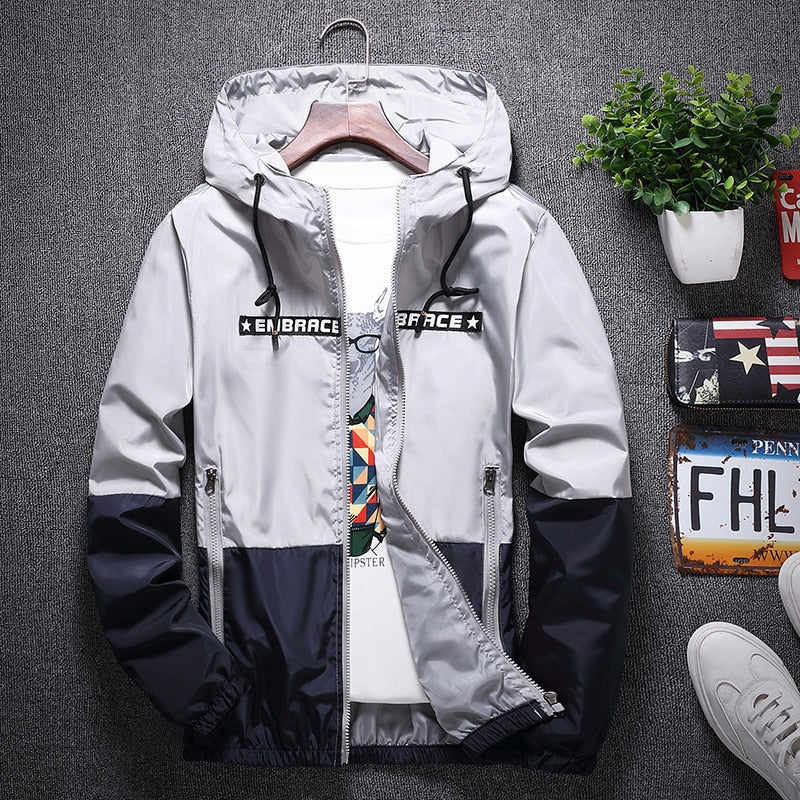 Embrace Two Half Color Jacket - Sneakernational