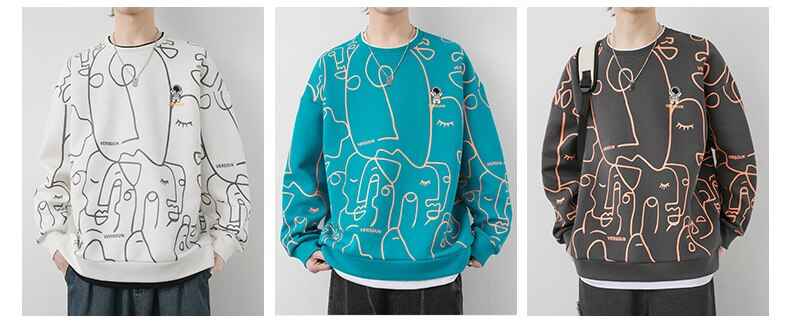 VERSDUN Astronaut Vector Art Sweatshirt