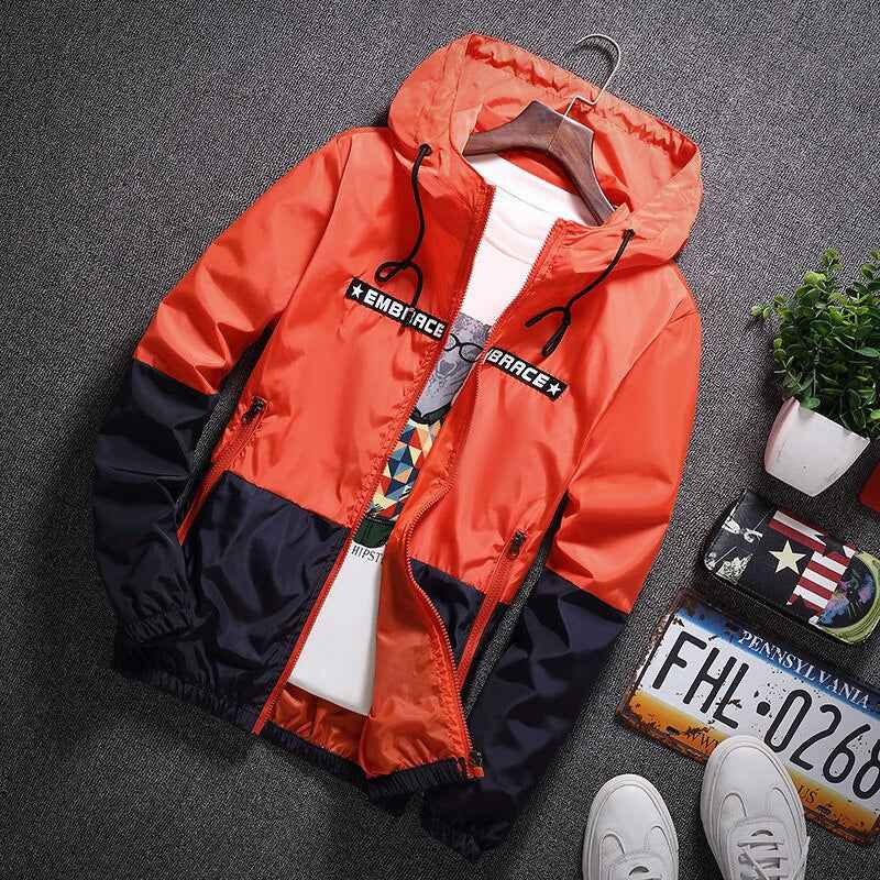 Embrace Two Half Color Jacket