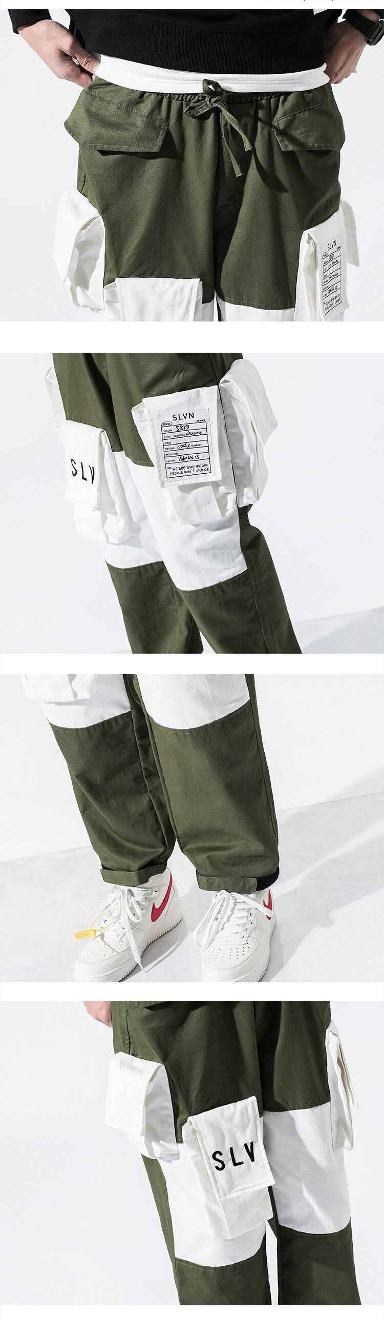 SLVN Elastic Ankle Pants