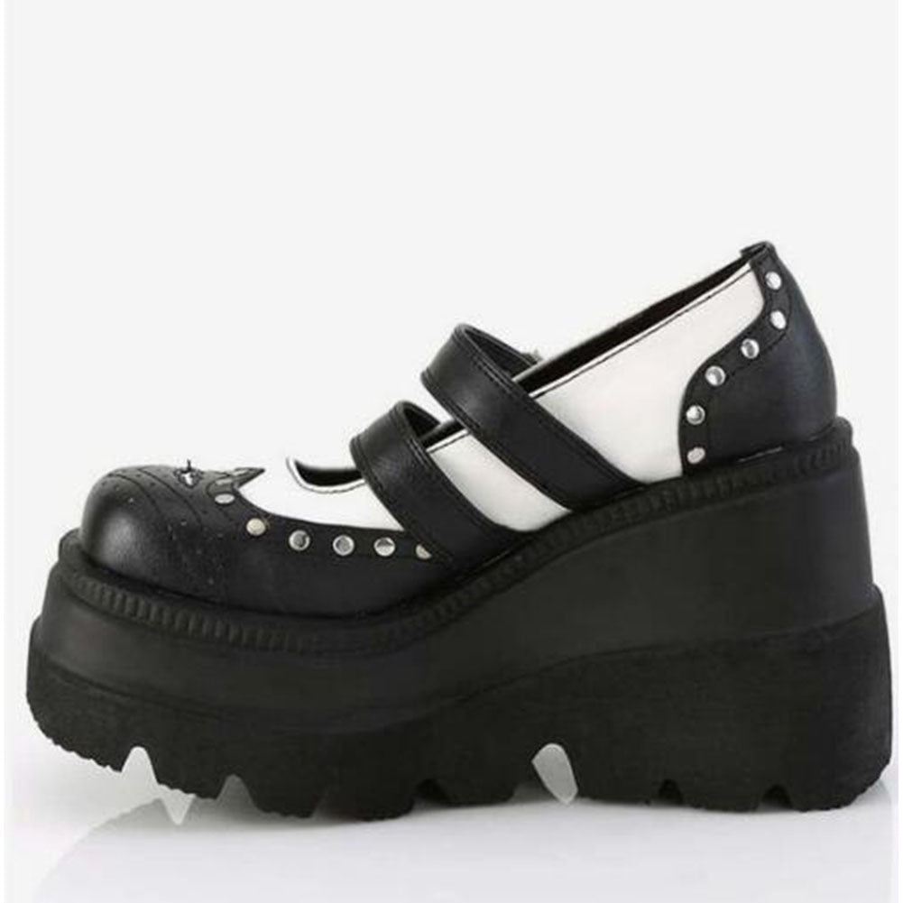 MERLE Chunky Heel Oxford Shoes - Sneakernational