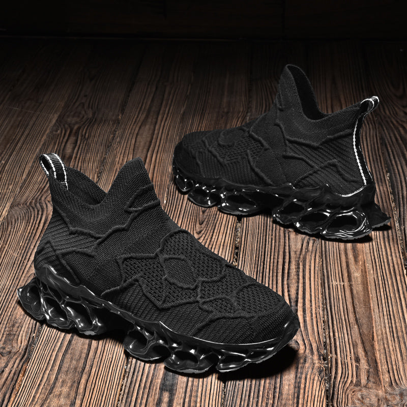 FURY 'Lord' X9X Sneakers - Carbon Black - Sneakernational