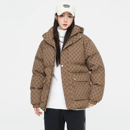 MLB LX05 Monogram Down Jacket - Bronzed Clay - Sneakernational