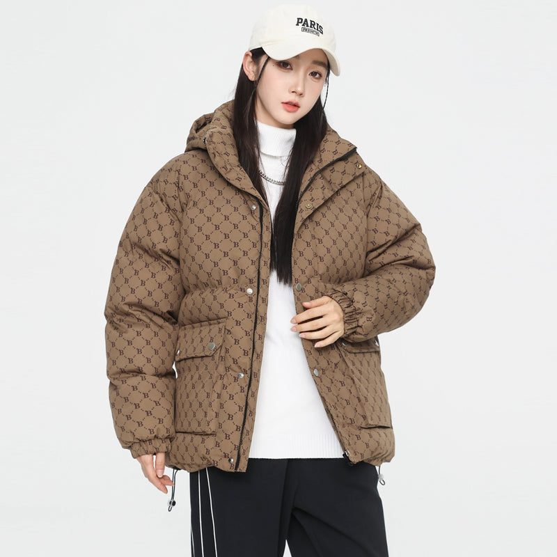 MLB LX05 Monogram Down Jacket - Bronzed Clay - Sneakernational