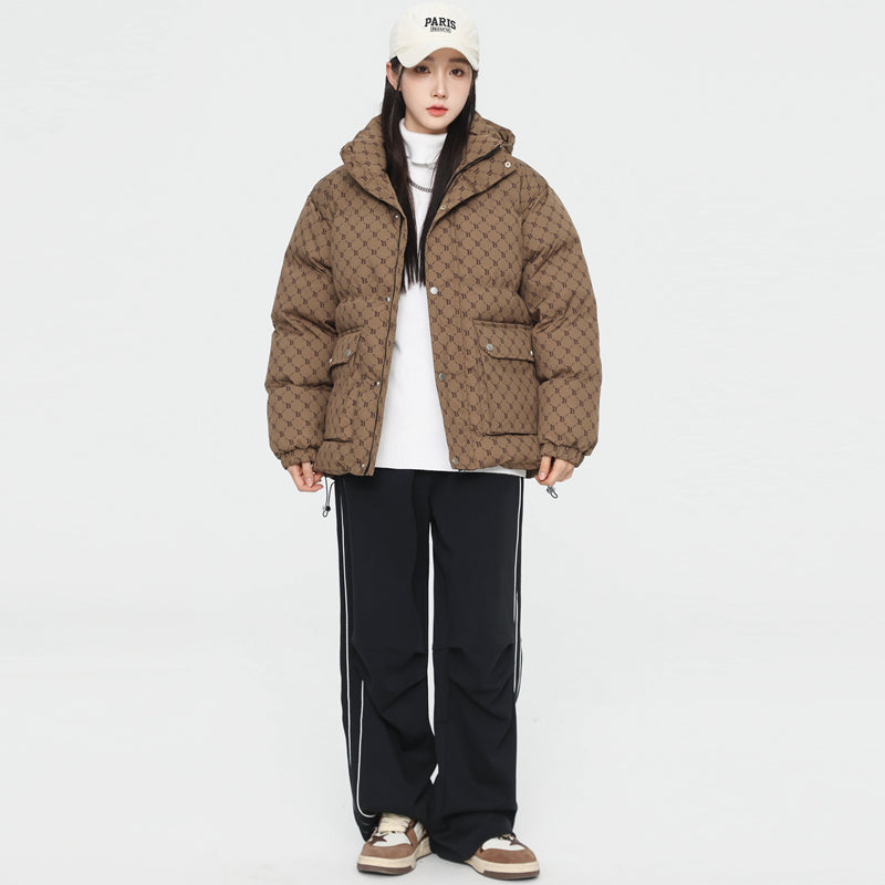 MLB LX05 Monogram Down Jacket - Bronzed Clay - Sneakernational