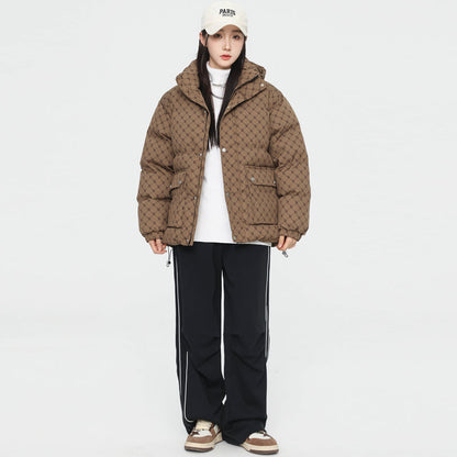 MLB LX05 Monogram Down Jacket - Bronzed Clay - Sneakernational