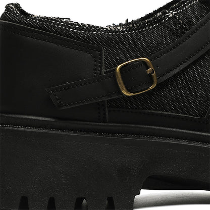 MLB LTHR-19 Chunky Platform Boots - Sneakernational