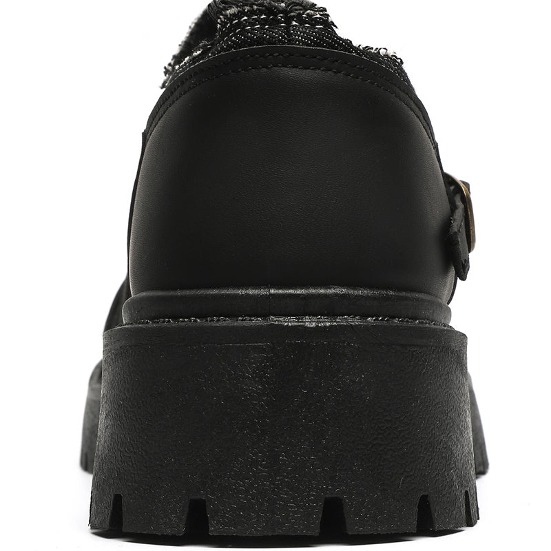 MLB LTHR-19 Chunky Platform Boots - Sneakernational