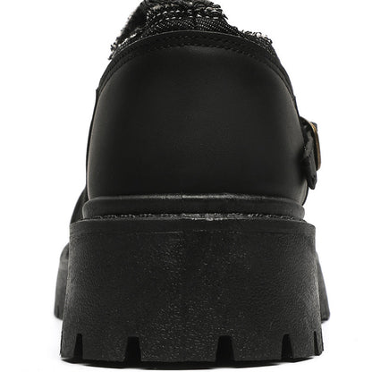 MLB LTHR-19 Chunky Platform Boots - Sneakernational