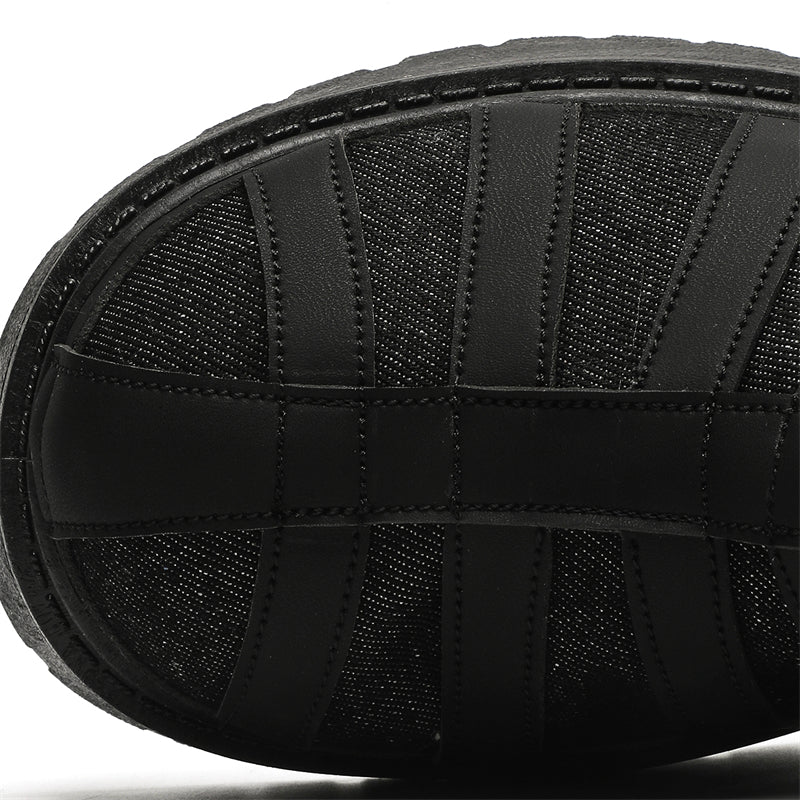 MLB LTHR-19 Chunky Platform Boots - Sneakernational