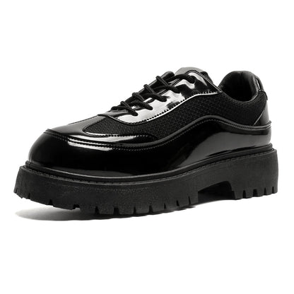MLB LTHR-22 Glossy Platform Boots - Sneakernational