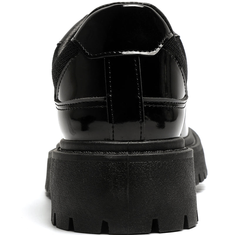 MLB LTHR-22 Glossy Platform Boots - Sneakernational