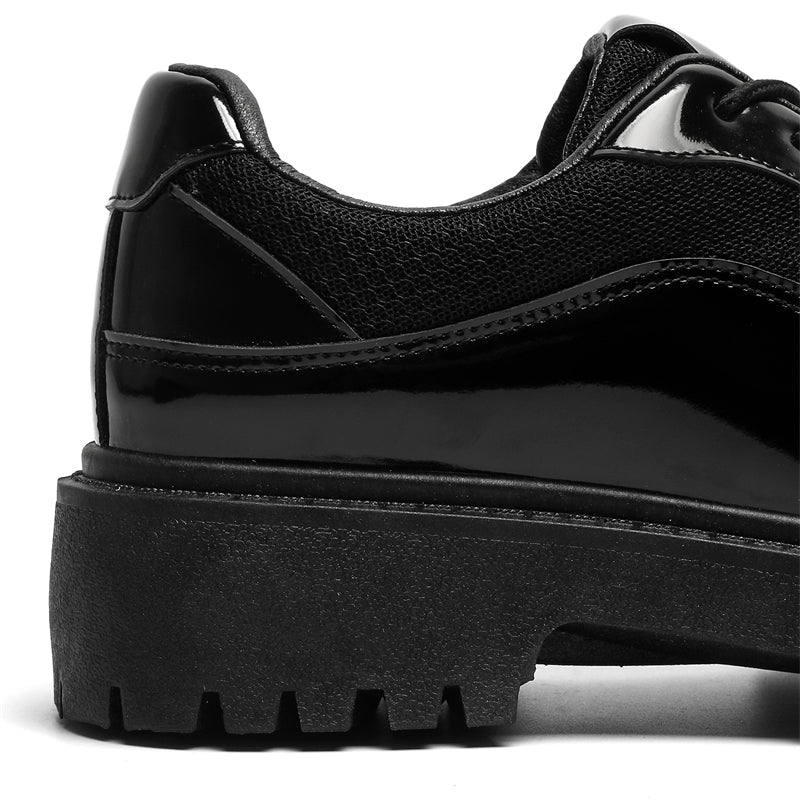 MLB LTHR-22 Glossy Platform Boots - Sneakernational