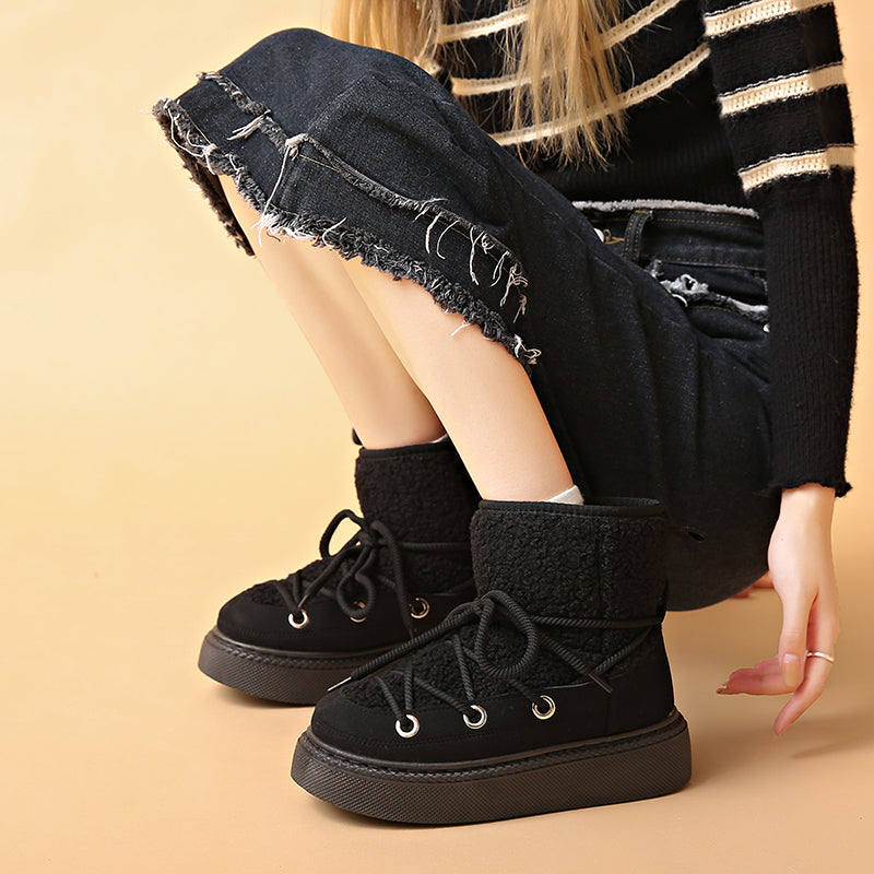 EOS Sherpa-Lined Alpine Boots - Sneakernational