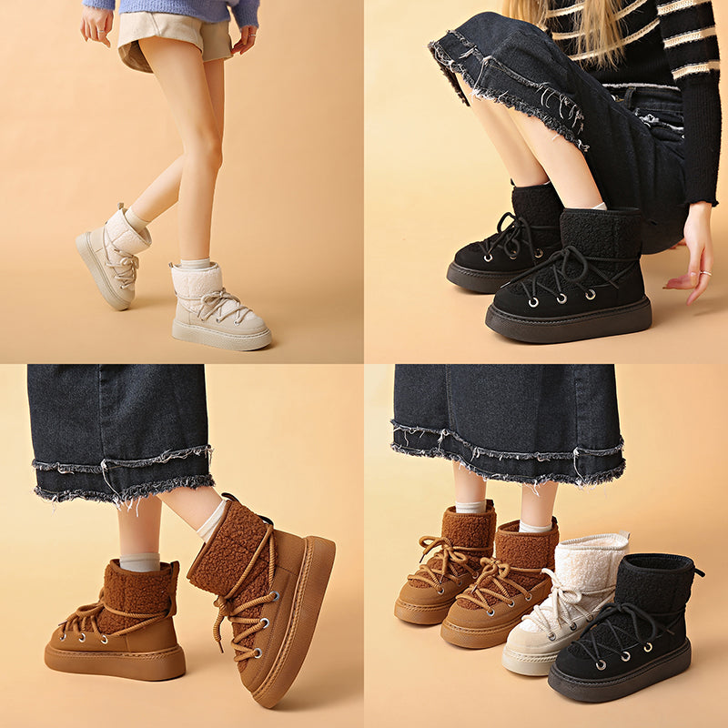 EOS Sherpa-Lined Alpine Boots - Sneakernational