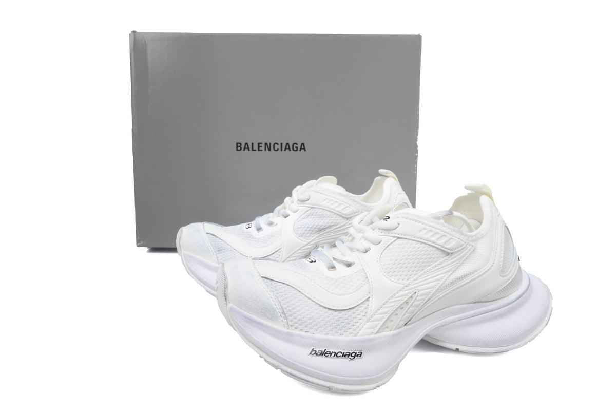 Custom BLCG Circuit Sneaker 'Worn-Out - White