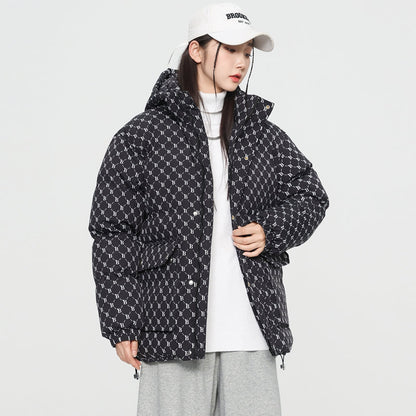 MLB LX05 Monogram Down Jacket - Prestige Black - Sneakernational