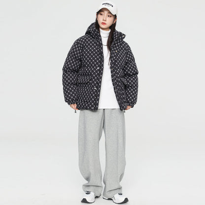MLB LX05 Monogram Down Jacket - Prestige Black - Sneakernational