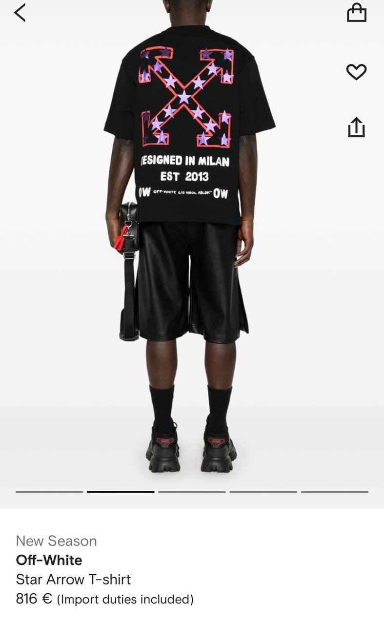 Sneakernational - OFF WHITE T-Shirt 0012